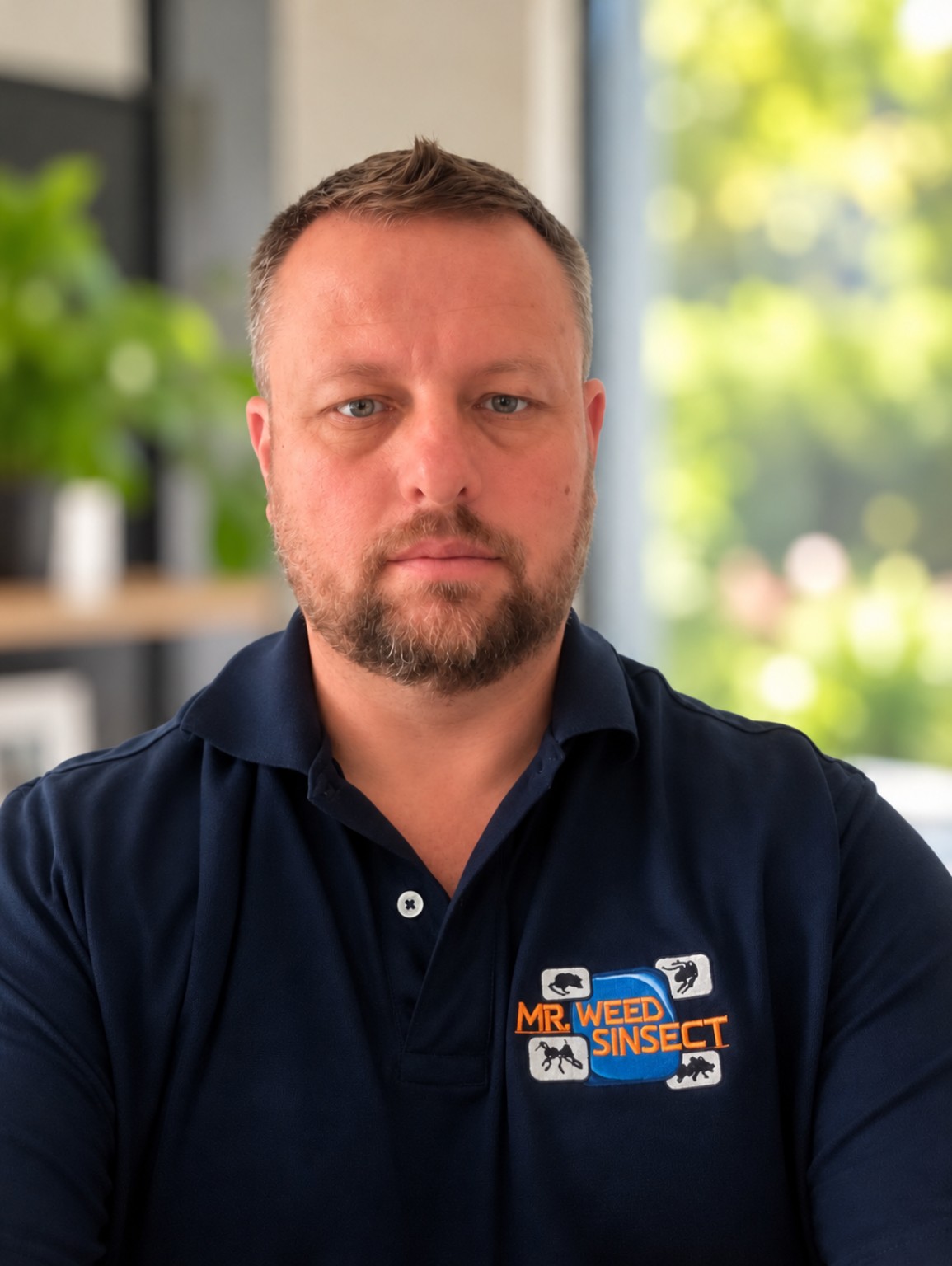 Willie Swanepoel, owner of Mr. Weed & Insect Pest Control